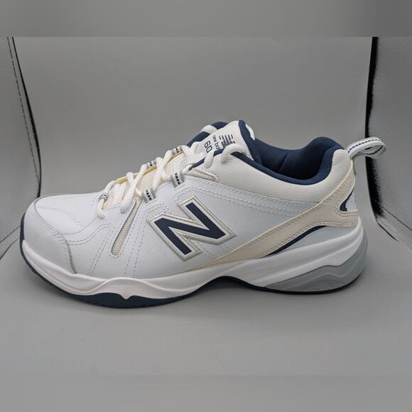 New Balance Men\'s White and Blue Athletic Shoes Size 10 main image 7